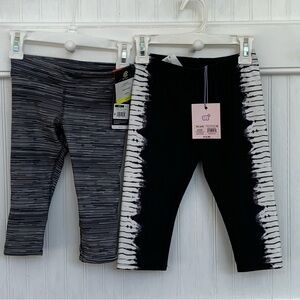 Girls sz XS (4/5) capri legging bundle